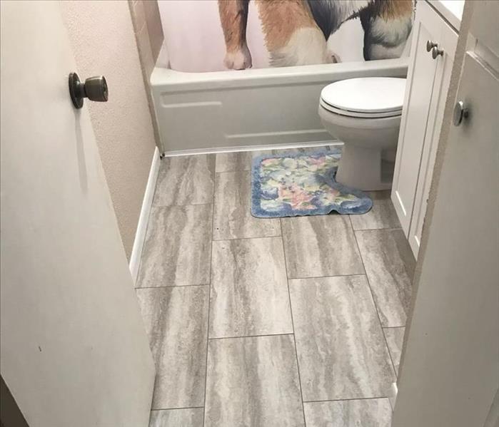 Bathroom remodeled